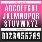 Personalized Pink White-Black Sublimation Long Sleeve Fade Fashion Soccer Uniform Jersey Team Custom Name and Number