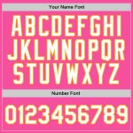 Personalized Pink White-Gold Authentic Throwback Basketball Jersey