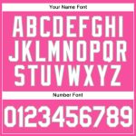 Personalized Pink White-Gray Performance Vapor Golf Polo Shirt Team Custom Name and Number