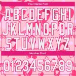Personalized Pink White-Hot Pink 3D Pink Ribbon Breast Cancer Awareness Month Women Health Care Support Authentic Baseball Jersey