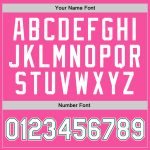 Personalized Pink White-Kelly Green Authentic Throwback Basketball Jersey