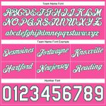 Personalized Pink White-Kelly Green Authentic Throwback Split Fashion Basketball Shorts Team Custom Name and Number