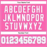 Personalized Pink White-Light Blue Authentic Throwback Basketball Jersey