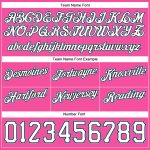 Personalized Pink White-Light Blue Authentic Throwback Split Fashion Basketball Shorts Team Custom Name and Number
