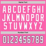 Personalized Pink White-Light Blue Hockey Jersey
