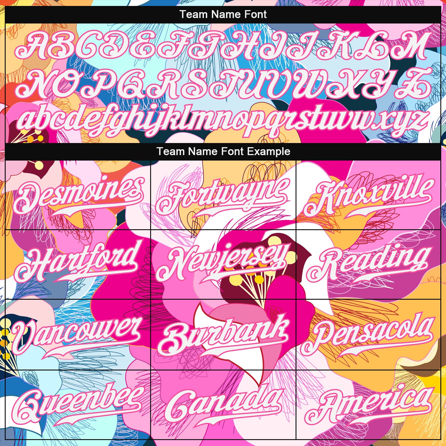 Personalized Pink White-Pink 3D Pattern Design Flowers Authentic Baseball Jersey Team Custom Name and Number Personalized Pink White-Pink 3D Pattern Design Flowers Authentic Baseball Jersey Team Custom Name and Number - Image 4