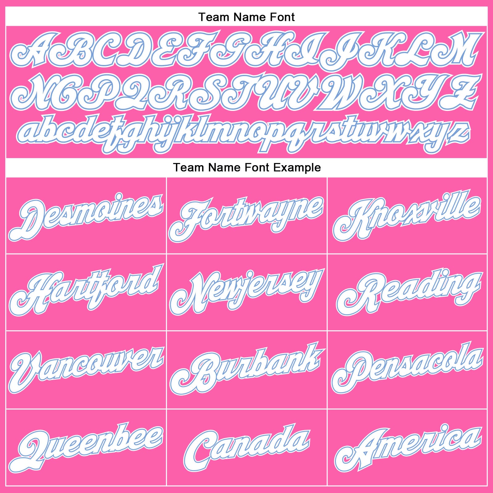 Personalized Pink White Pinstripe White-Light Blue Authentic Basketball Jersey Team Custom Name and Number Personalized Pink White Pinstripe White-Light Blue Authentic Basketball Jersey Team Custom Name and Number - Image 3