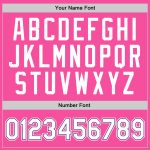 Personalized Pink White-Purple Authentic Throwback Basketball Jersey