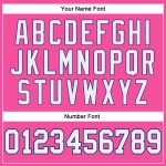 Personalized Pink White-Royal Authentic Throwback Basketball Jersey