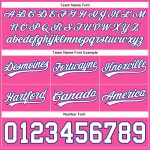 Personalized Pink White-Royal Authentic Throwback Basketball Shorts Team Custom Name and Number