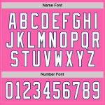 Personalized Pink White-Royal Hockey Jersey