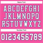 Personalized Pink White-Royal Mesh Authentic Football Jersey