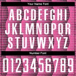 Personalized Pink White Sublimation Soccer Uniform Jersey