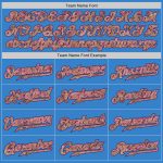 Personalized Powder Blue Camo-Pink Authentic Baseball Jersey Team Custom Name and Number