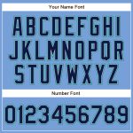 Personalized Powder Blue Navy Gray-Teal Authentic Baseball Jersey Team Custom Name and Number