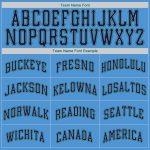 Personalized Powder Blue Navy-Teal Authentic Baseball Jersey
