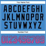 Personalized Powder Blue Pink-Black Authentic Drift Fashion Baseball Jersey Team Custom Name and Number