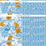 Personalized Powder Blue White 3D Pattern Design Animal Leopard Performance T-Shirt Team Custom Name and Number