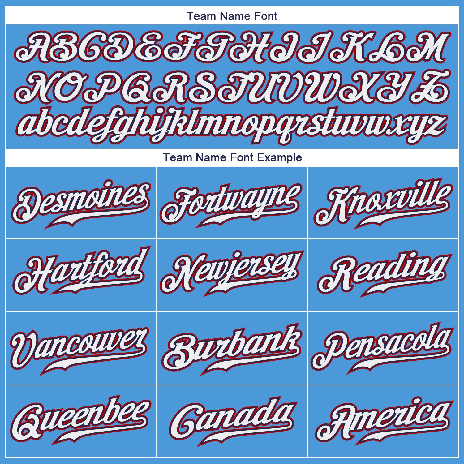 Personalized Powder Blue White-Red Authentic Baseball Jersey Team Custom Name and Number Personalized Powder Blue White-Red Authentic Baseball Jersey Team Custom Name and Number - Image 4
