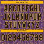 Personalized Purple Black-Gold Authentic City Edition Basketball Jersey