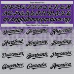 Personalized Purple Black-Gray 3D Pattern Design Gradient Square Shapes Authentic Baseball Jersey Team Custom Name and Number