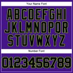Personalized Purple Black-Neon Green Mesh Authentic Throwback Baseball Jersey