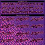 Personalized Purple Black-Pink 3D Pattern Design Leopard Print Fade Fashion Authentic Baseball Jersey Team Custom Name and Number