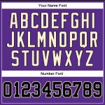 Personalized Purple Black Pinstripe Black-Cream Authentic Basketball Jersey Team Custom Name and Number