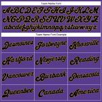 Personalized Purple Black Pinstripe Black-Old Gold Authentic Basketball Jersey Team Custom Name and Number