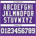 Personalized Purple Black Pinstripe White-Gray Authentic Basketball Jersey