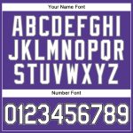 Personalized Purple Black Pinstripe White-Gray Authentic Basketball Jersey Team Custom Name and Number