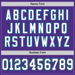 Personalized Purple Black-Teal Mesh Authentic Throwback Football Jersey Team Custom Name and Number