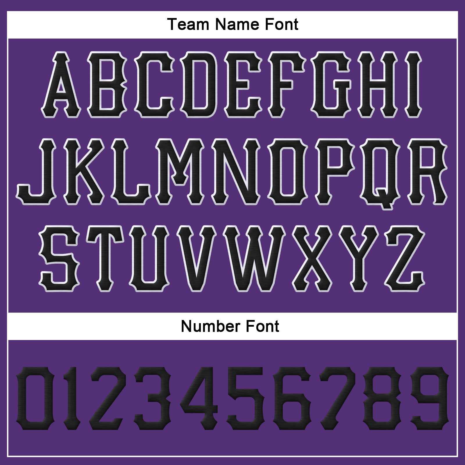 Personalized Purple Black-White Stitched Adjustable Snapback Hat Team Custom Name and Number Personalized Purple Black-White Stitched Adjustable Snapback Hat Team Custom Name and Number - Image 4