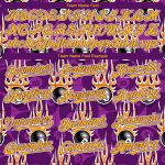 Personalized Purple Gold-White 3D Pattern Design Billiards Snooker 8 Ball With Hotrod Flame Authentic Baseball Jersey Team Custom Name and Number