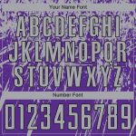 Personalized Purple Gray-Black Sublimation Soccer Uniform Jersey Team Custom Name and Number