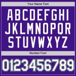 Personalized Purple Green-Gray Authentic Throwback Baseball Jersey Team Custom Name and Number