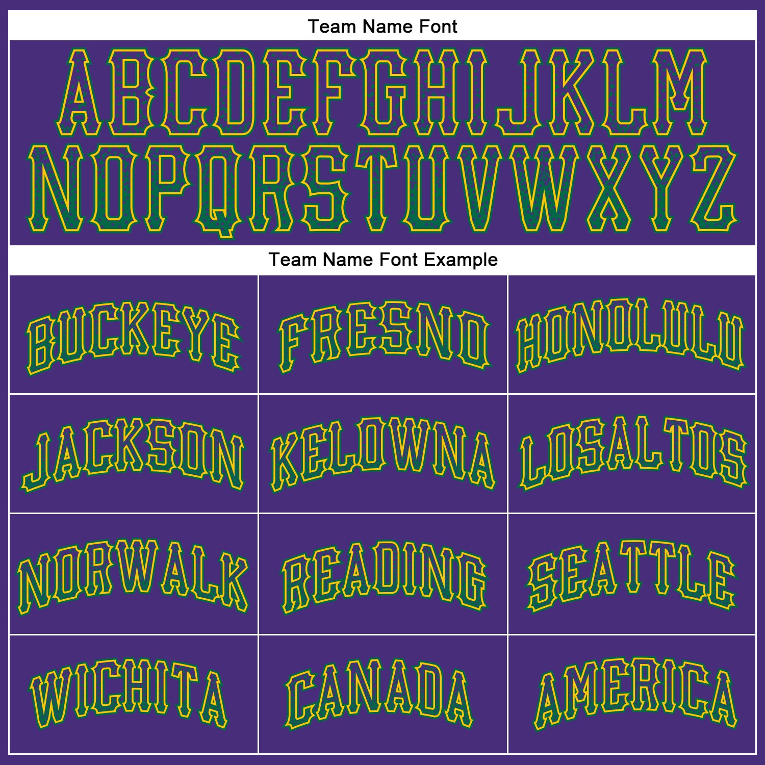 Personalized Purple Kelly Green-Gold Authentic Drift Fashion Baseball Jersey Team Custom Name and Number Personalized Purple Kelly Green-Gold Authentic Drift Fashion Baseball Jersey Team Custom Name and Number - Image 4