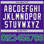 Personalized Purple Kelly Green-White Authentic Throwback Baseball Jersey Team Custom Name and Number