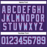 Personalized Purple Light Blue-Pink Hockey Lace Neck Jersey Team Custom Name and Number