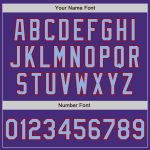 Personalized Purple Light Blue-Red Authentic Baseball Jersey Team Custom Name and Number