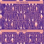 Personalized Purple Light Pink Geometric Shapes Sublimation Soccer Uniform Jersey Team Custom Name and Number