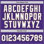 Personalized Purple Old Gold-Black Authentic Throwback Basketball Jersey