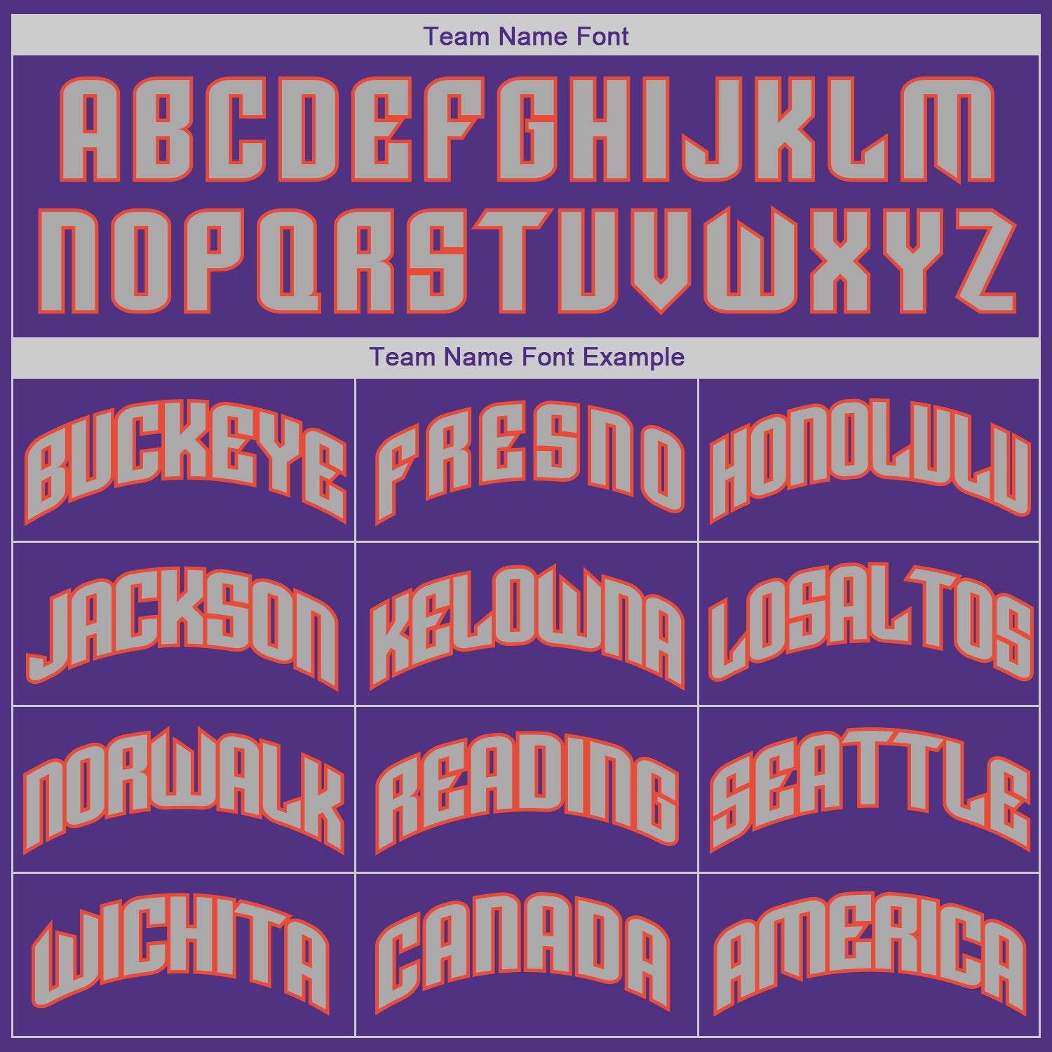 Personalized Purple Orange-Gray Authentic Throwback Basketball Jersey Team Custom Name and Number Personalized Purple Orange-Gray Authentic Throwback Basketball Jersey Team Custom Name and Number - Image 3