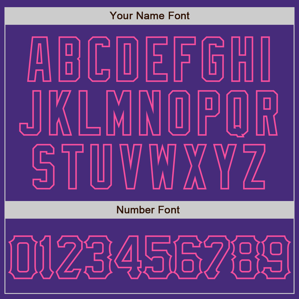 Personalized Purple Pink 3D Pattern Design Abstract Splatter Grunge Art Authentic Baseball Jersey Team Custom Name and Number Personalized Purple Pink 3D Pattern Design Abstract Splatter Grunge Art Authentic Baseball Jersey Team Custom Name and Number - Image 5