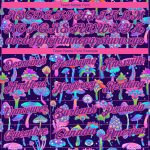 Personalized Purple Pink 3D Pattern Design Magic Mushrooms Psychedelic Hallucination Performance Golf Polo Shirt Team Custom Name and Number