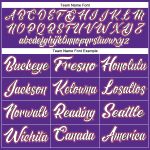 Personalized Purple Pink-Black Authentic Baseball Jersey Team Custom Name and Number