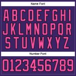 Personalized Purple Pink-Black Hockey Lace Neck Jersey Team Custom Name and Number