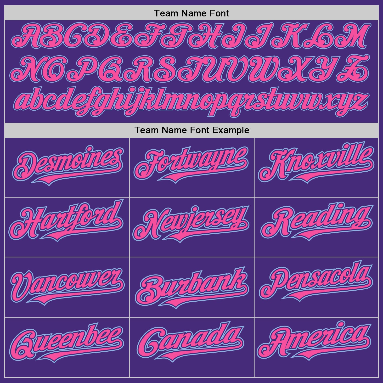 Personalized Purple Pink-Light Blue Authentic Raglan Sleeves Baseball Jersey Team Custom Name and Number Personalized Purple Pink-Light Blue Authentic Raglan Sleeves Baseball Jersey Team Custom Name and Number - Image 4