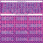 Personalized Purple Pink-White Abstract Geometric Shapes Sublimation Soccer Uniform Jersey Team Custom Name and Number