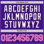 Personalized Purple Pink-White Authentic Throwback Baseball Jersey Team Custom Name and Number